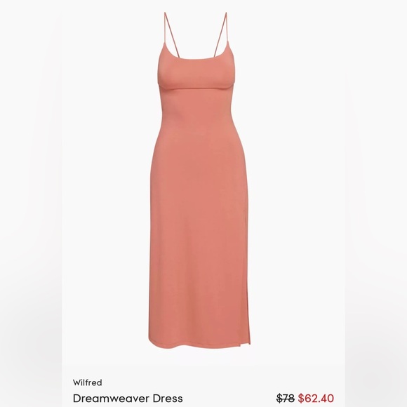 Aritzia Dresses & Skirts - Aritzia Dreamweaver Strappy Dress – Earthen Red - Small (BNWT)